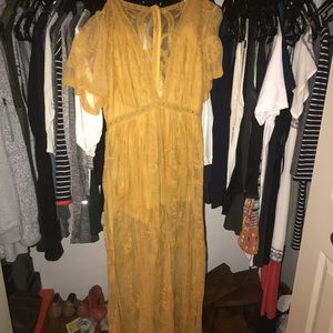 Yellow Dress w/ Shorts